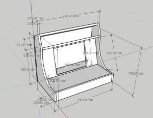 Bartop Arcade Game 3D Modelled