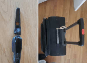 Celini Suitecase Handle 3D Printing Repair