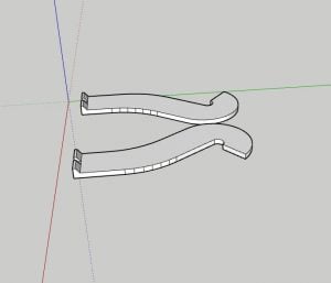 Porsche 944 Glovebox Arms